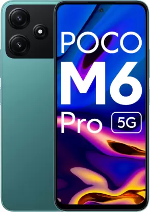 POCO M6 Pro 5G 128GB 6GB RAM Mobile Phone 50MP AI Camera Smartphone
